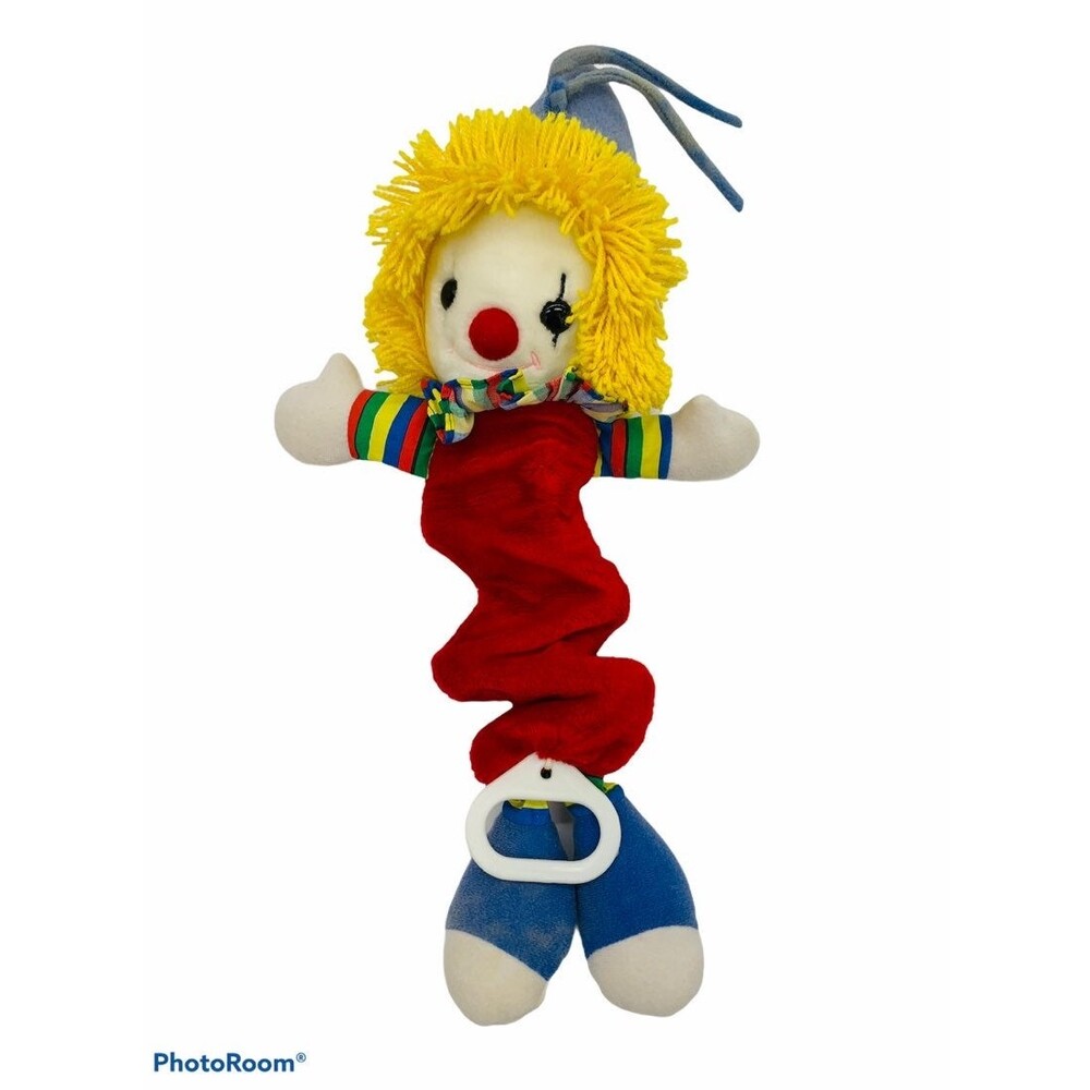 Vintage DAKIN  clown wind up musical plu